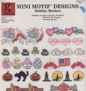 Graphworks International Leaflet 27 - Holiday Borders Mini Motif Designs