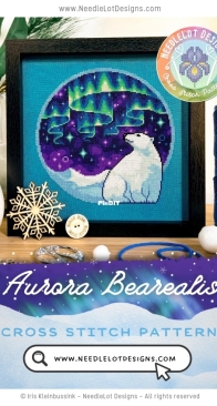 Needlelot Designs - Aurora Bearealis by Iris Kleinbussink XSD