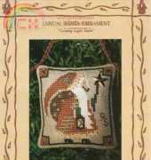 Homespun Elegance 95XM Annual Santa Ornament 1995 - Guiding Light Santa