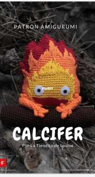 Tiendita de Louise - Cup of Crochet - Louise Chantal - Calcifer - Spanish