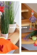 Martina Eckl - Chicken  with worm in the apple - German