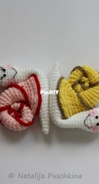 Natalija Puschkina - Colorful Snail - Bunte Schnecke - German