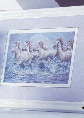 Horses from magazine