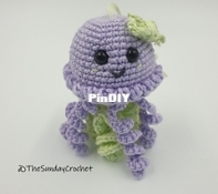 The Sunday Crochet - Beatrice Mauriello - Jasmine the Jellyfish - Free