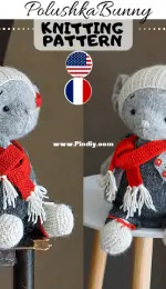 PolushkaBunny - Xmas Mouse Boy Outfit by Maria Ermolova
