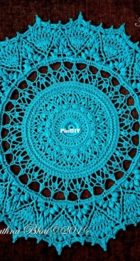 Crochet Shelters - Gangarathna Bhat - Arkisha Doily - English or Russian