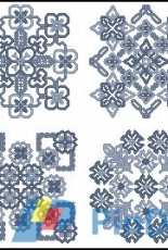 Heritage Craft Gary Beddow BWQQ766 Quartz Quartet (Blackwork)