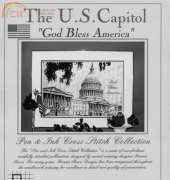 The U.S. Capitol - Gold Bless America