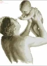 Vervaco 75.173  Father and Child pcs