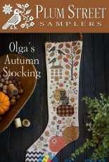 Plum Street Samplers - Olgas Autumn Stoking