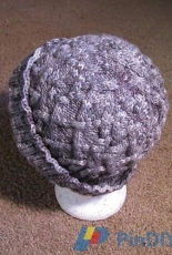 Winter Tangles Stocking Cap - Meghan Eleanor McNeal - Grid Mammal Crafts - Free
