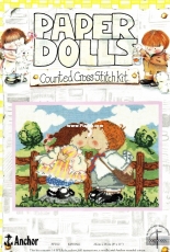 Anchor PPD10 Paper Dolls - Kissing