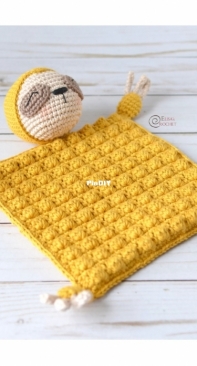 Elisas Crochet - Elisa Sartori - Sloth Security Blanket - Free