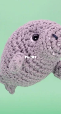 Club Crochet - DrewbiesZoo - Drew Hill - Dugong