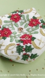 Faby Reilly XMAS01-BISC - Sparkly Christmas Biscornu PCS