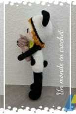 Un Monde en crochet- Lidia K - Bamboo the Panda - French