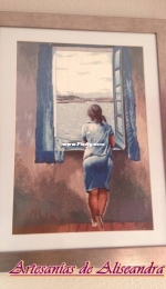 Girl at the window