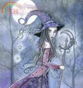 HAED HAEMH 512 Amethyst Witch by Molly Harrison
