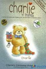 Heritage Stitchcraft CFCP649 - Charlie n Friends - Charlies Christmas Present by Margaret Sherry
