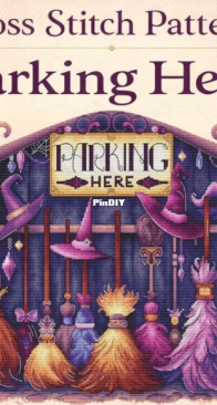 Feerique Cross Stitch - Parking here by Olga Stratovich