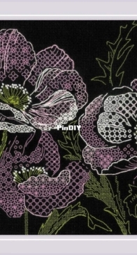 Riolis 1991 - Lace Poppies