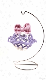Tying An End - Tae Nomura - Daisy Christmas Ornament  - Free