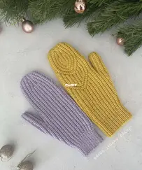 Aydo Lyubov Crochet - Lyubov Aydо  - Lale Mittens - Варежки Lale - Russian