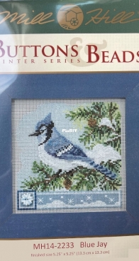 Mill Hill - Buttons & Beads - Winter Series MH14-2233 Blue Jay XSD