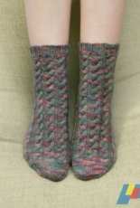 Seaweed Socks by Doris Lowman-Free