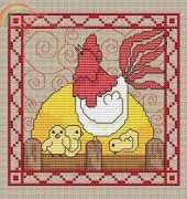 StitchX Cross Stitch Designs - Early To Rise