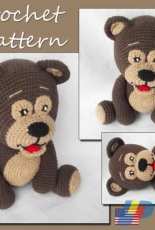 Lovely Baby Gift - CP 107 Bear Crochet Pattern