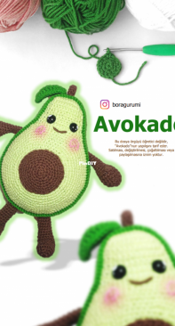 Boragurumi - Avokado - Turkish