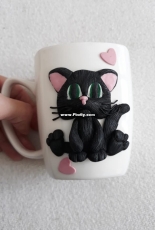The black cat