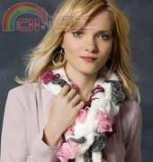 Red Heart LW2747 - Crochet and Braid Scarf