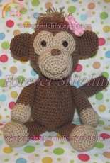 Forever Stitchin - Jodi Stredulinsky- Mandi the Monkey