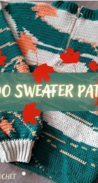 Kazoo sweater pattern / kazo - Eveiii.crochet - English