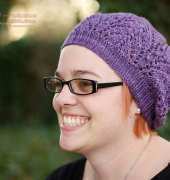 RosyPosy Designs-Falling Water Slouchy Hat by Rose Beck- free