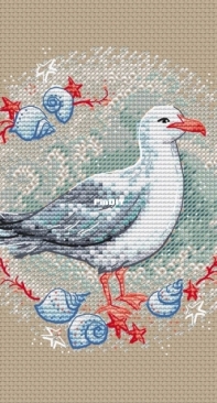 Magic Stitch - Seagull by Nadezhda Nagornaya