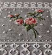 My finish roses (cross stitch)