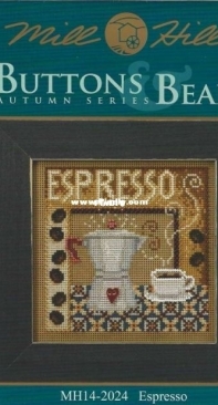Mill Hill - Buttons & Beads Autumn Series MH14-2024 Espresso XSD