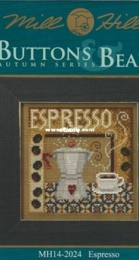 Mill Hill - Buttons & Beads Autumn Series MH14-2024 Espresso XSD