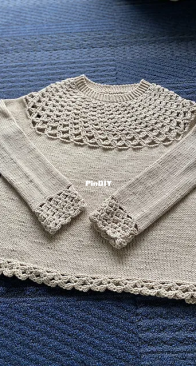Link Sweater by Tomomi Yoshimoto - English, French, Japanese