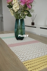 Exquisite Crochet - Miroslava Mihalkova  - Fleur Filet Crochet Table Runner