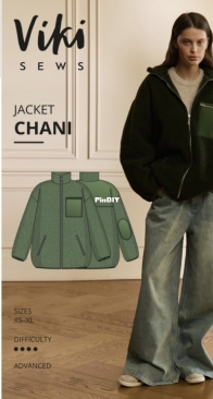 Viki Sews - Chani Jacket - Куртка Чани - Russian