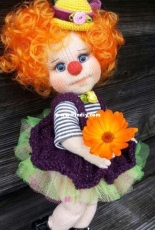Kochergina Nadezhda -Duimovochka - Girl Clown Luchik - Russian