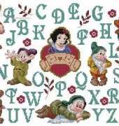 DMC BL91070 Snow White and the Seven Dwarfs ABC