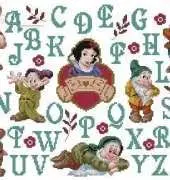 DMC BL91070 Snow White and the Seven Dwarfs ABC