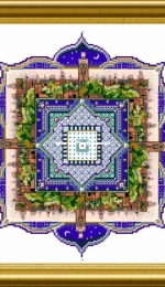 Chatelaine Designs ONL 179 - Marrakech Night - Small Mandala by Martina Rosenberg
