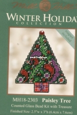 Mill Hill MH18-2303 - Winter Holiday - Paisley Tree