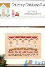 Country Cottage Needleworks - Country Cottage Kids no.12 Hark! The Herald Angles Sing